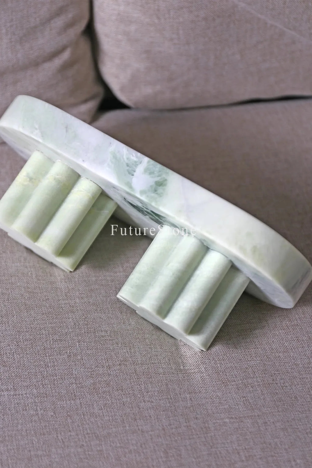 Modern Light Luxury Natural Marble Pallet Restaurant Advanced Decorative Tray Living Room Fruit Desserts Pastries Storage Pallet