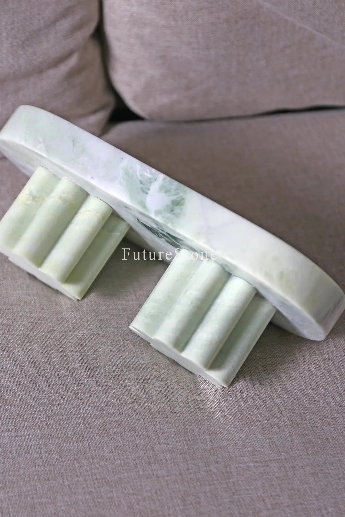 Modern Light Luxury Natural Marble Pallet Restaurant Advanced Decorative Tray Living Room Fruit Desserts Pastries Storage Pallet