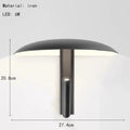 New Style Black Orange Beige Metal Wall Light With Switch 3000K Mushroom Bedroom Dining Room Shop LED Rotatable Dropshipping
