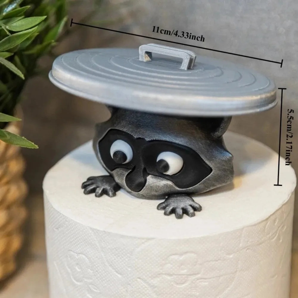 Resin Cat Toilet Paper Holder Wall Mounted Storage Dispenser Bathroom Paper Towel Dispenser Kitchen Tissue Dispenser