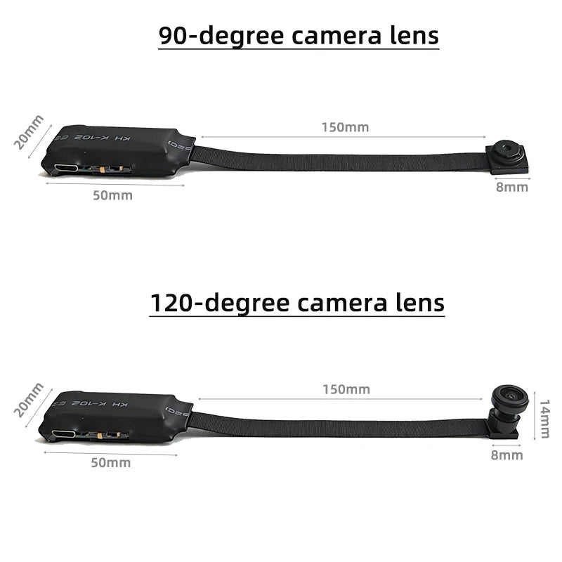 4K HD Mini WiFi Camera - Remote Viewing Motion Detection DIY Home Nanny Style Surveillance Cam