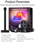 TV LED Backlight With Camera Ambient Strip Light Immersion Led Color Strip LED Light For 55-65 Inch Tv Pc Led Rgb Tape Screen
