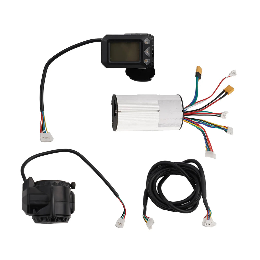 Reliable Electric Scooter Controller with LCD Display and Advanced EABS Brake System Fits Various Wheel Sizes and Power Ratings