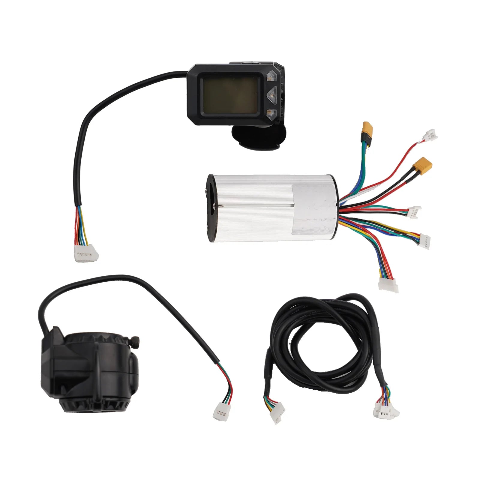Reliable Electric Scooter Controller with LCD Display and Advanced EABS Brake System Fits Various Wheel Sizes and Power Ratings