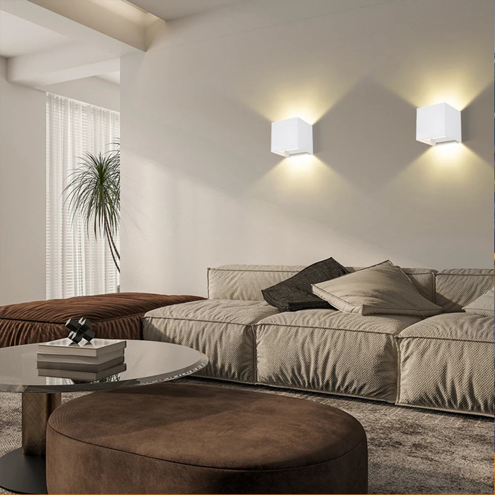 Modern Led Wall Lamp Indoor Decor Lamp Sconces Fixture for Living Room Kitchen Bedroom Waterproof Room Decoration Wall Light