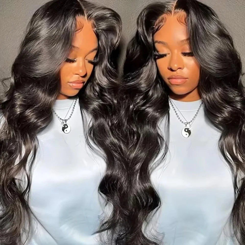 220% Density 40In Body Wave 13x6 HD Lace Frontal Wigs Pre Plucked 5x5 Lace Wigs For Women 13x4 Lace Front Wig 360 Human Hair Wig