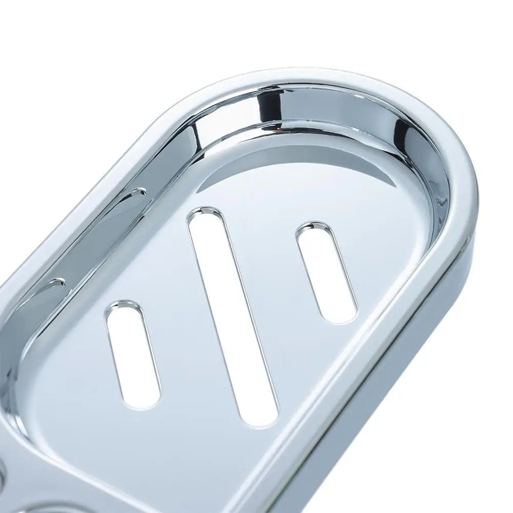 Adjustable Rail Slide Bathroom Bath Shower Soap Dishes Sprinkler Holder Soap Rack For 22 24 25 mm Bathroom Hardware