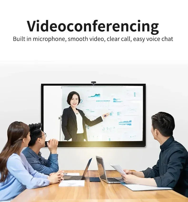 Camera 1080P HD Computer USB Camera With Built In Microphone For Work Tripod Network Web Camera
