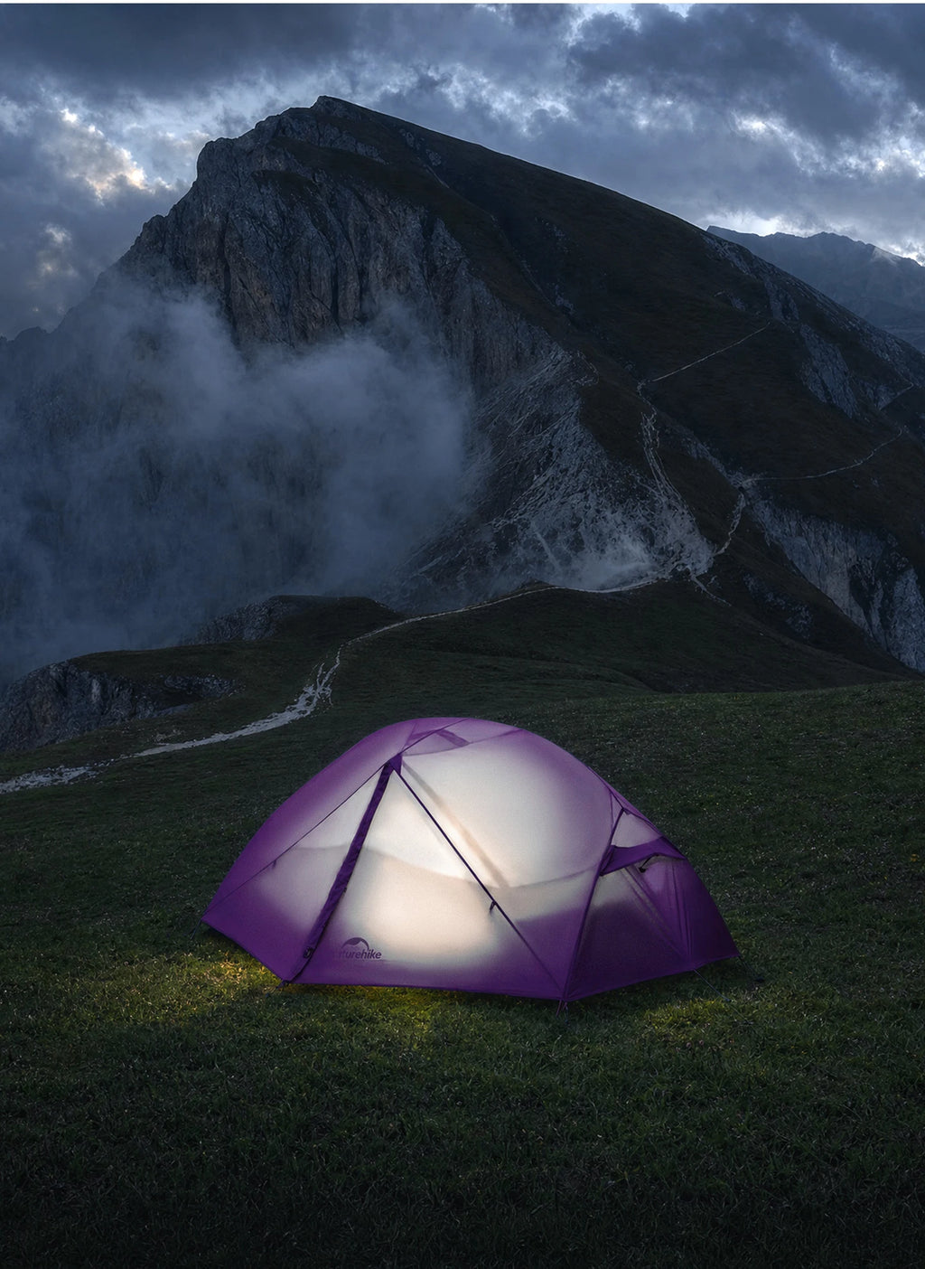 Naturehike Tent Mongar BASE/PRO/UL 1 2 3 Person Tent Ultralight Outdoor Camping Tent Waterproof Hiking Backpacking Tent Awning