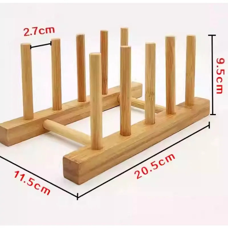 Multifunctional Cup Plate Organizer with Cutting Board Holder, Space Saving Eco-Friendly Kitchen Storage for Home & Supermarket