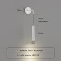 Modern Wall Lamp LED Wall Light Simplicity Spotlights Wall Sconces Indoor Lighting Room Decor For Bedroom Living Room Bedside