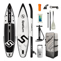 Spatium Inflatable Paddle Board Touring Portable Water Sports Air Inflatable Anti-Skid Surfing Board Equipped With Backpack