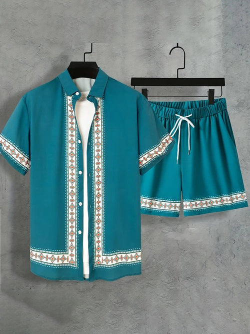 Summer Men's casual beach outfit