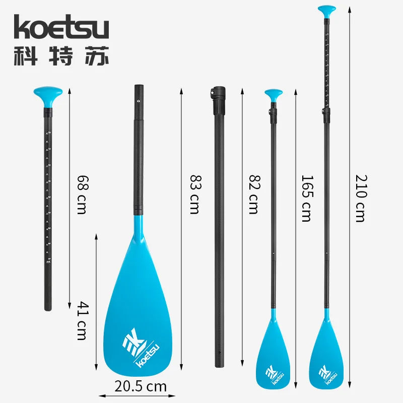 Inflatable Stand Up Paddle Carbon Fiber Paddle Surf Sup Accessory Light Weight