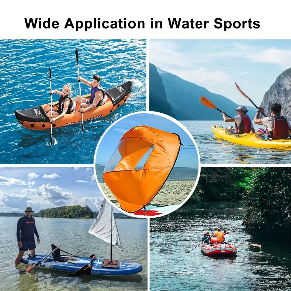 Paddle Surf Accessories Kayak SUP Board Wind Sail 42Inch SUP Accessories Water Sports Inflatable Surfboard Accessories