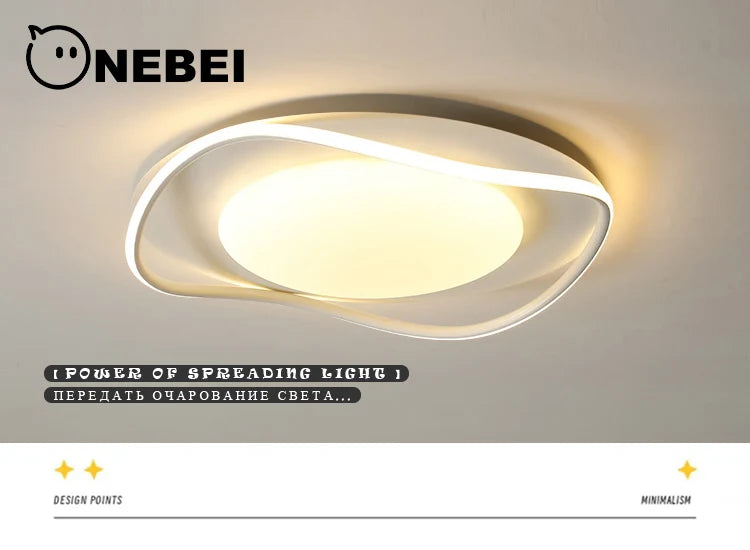 Modern Simplicity LED Chandelier Headlight Indoor Lights For Bedroom Study Living Room Lighting Lamps Lustres Home Decoration