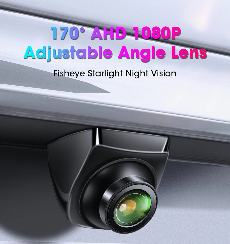 AHD 1080P Car Rear View Camera Night Vision Reversing Auto Parking IP68 Waterproof CCD Auto Backup Monitor 170 Degree HD Image