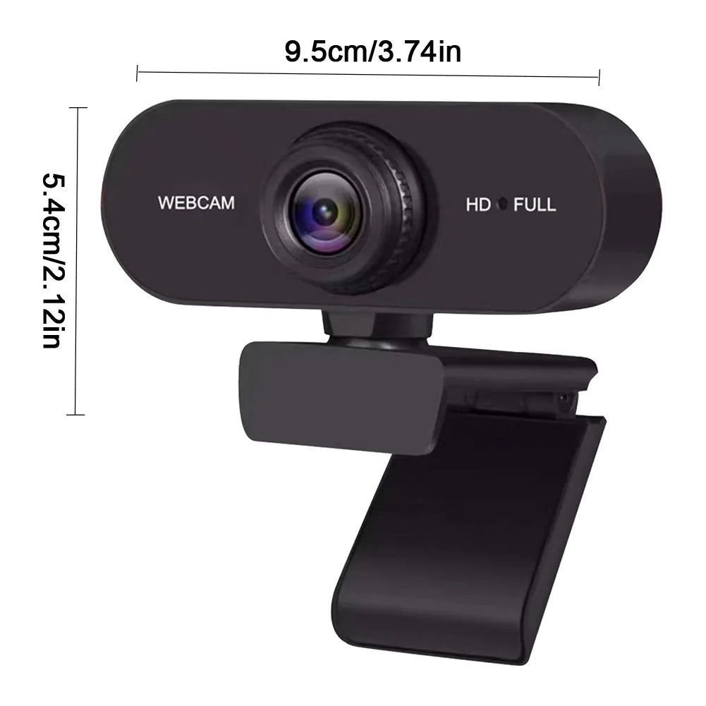 HD 1080P/2K Web Camera USB Camera Built In Microphone USB Network Camera Web Camera Autofocus Business Webcam for PC Laptop