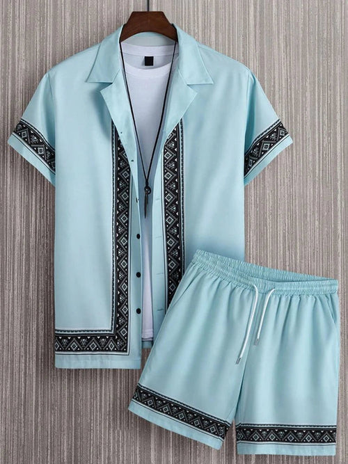 Summer Men's casual beach outfit