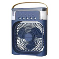 Fan Portable Air Cooler Conditioner Humidifier with Water Tank Quite Mist Water Spray Fan for Home Room Camping Car Office