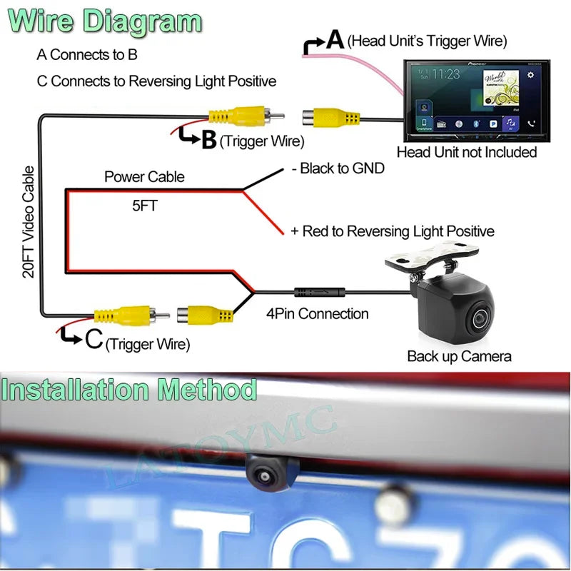 For Cadillac CTS 2011~2014 Car Rear Camera Reverse Image CAM Night View AHD CCD WaterProof 1080 720 Back Up Camera