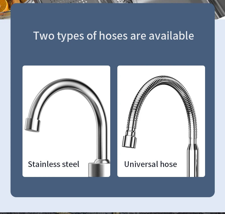 Electric Water Heater Faucet Instant Hot Water Faucet Heating Stainless Steel Kitchen Faucets Hot Cold Two Function Water Taps