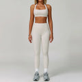 2Pcs Sets Women's Tracksuit Fitness Clothes Yoga Sets Sportswear Workout Bra High Waist Leggings Set Gym Clothing Sports Suits