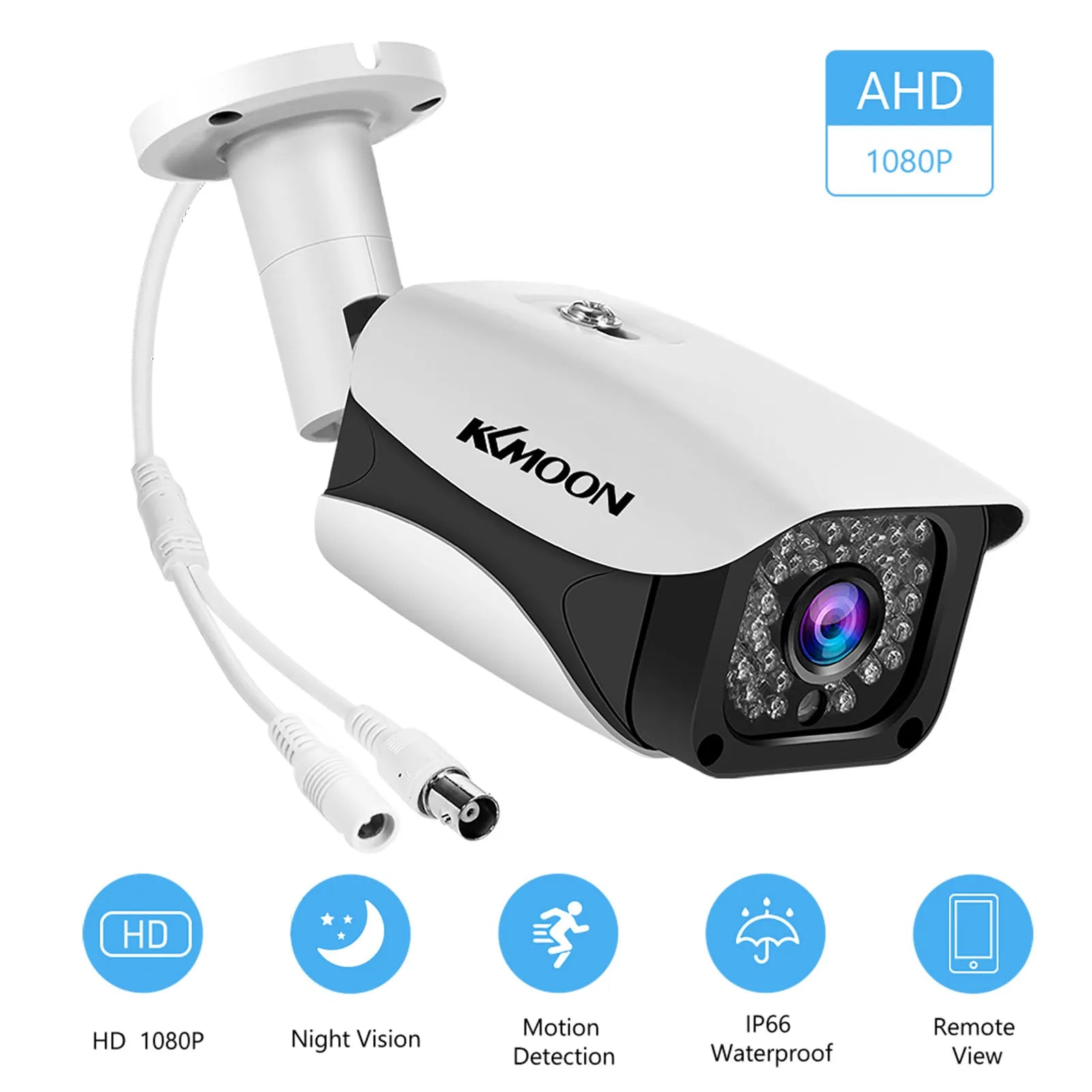 2MP 1080P Full High Definition Security Camera Outdoor/Indoor Infrared Night Vision Weatherproof Surveillance CCTV Bullet Camera