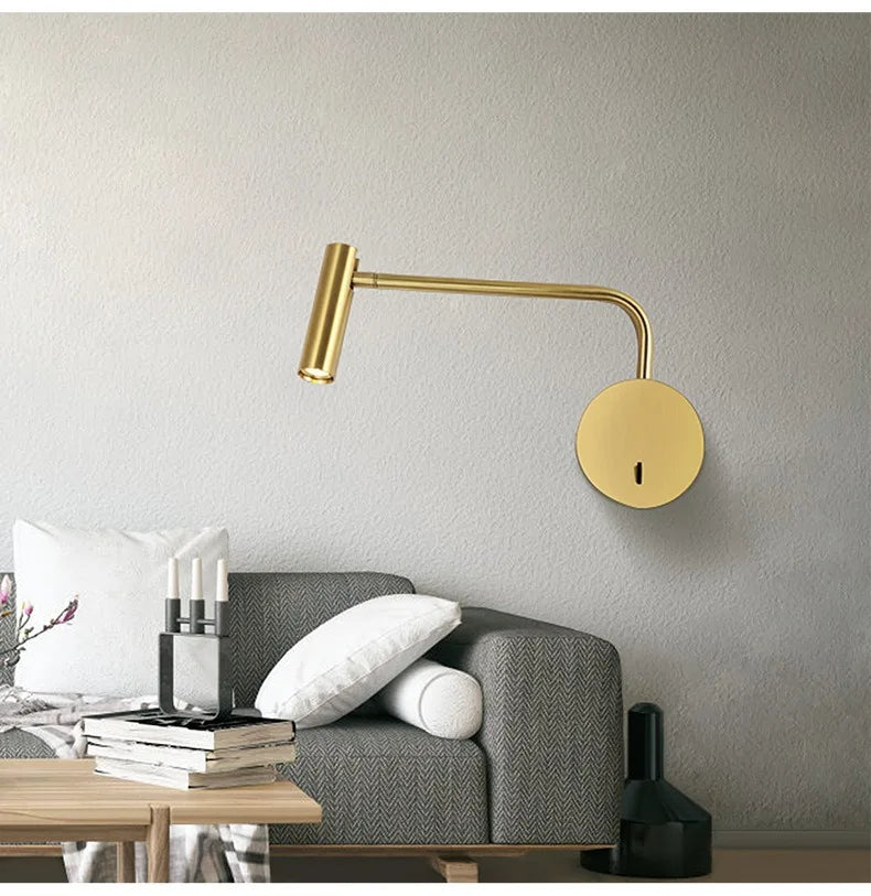 Modern LED Wall Lights 9w With Switch LED Wall Lamps Living Room Indoor Lighting Bedside For Bedroom Read Wall Sconce