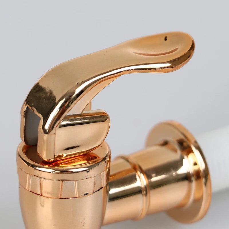 1pcs Glass Wine Bottle Faucet Jar Wine Barrel Water Tank Faucet Water Dispenser