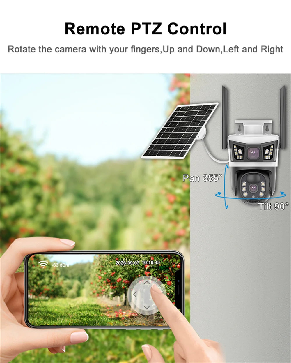 12MP 6K solar security cameras outdoors 4G SIM Card Wireless IP camera Waterproof PIR Color Night Vision CCTV Cameras YOOSEE