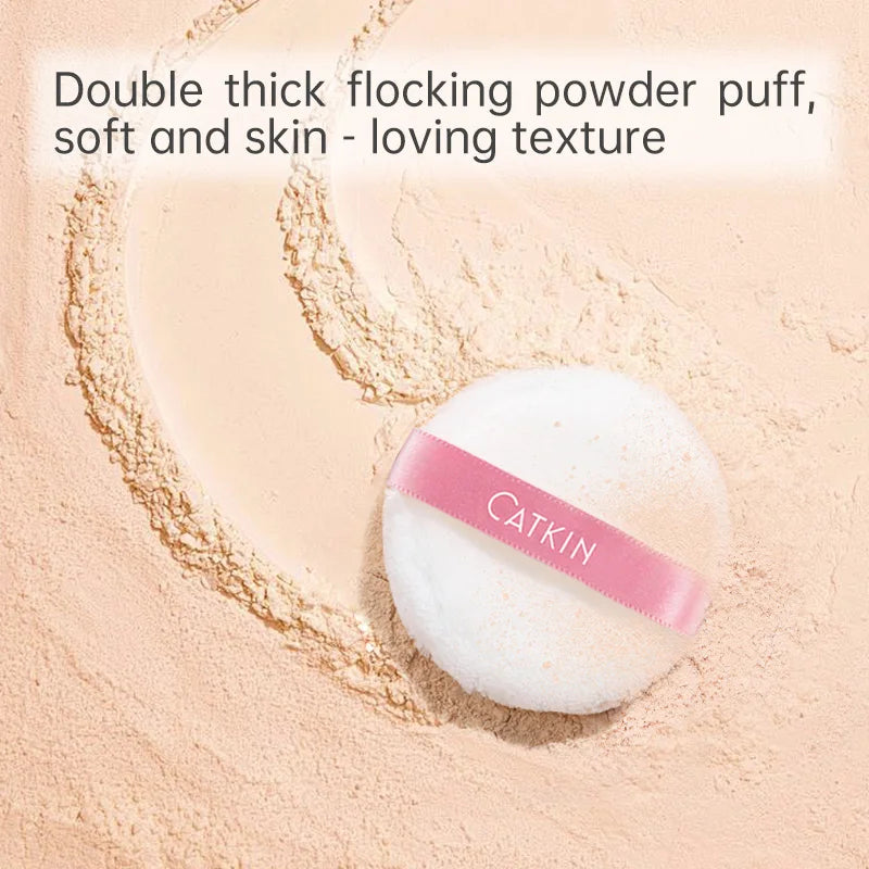 CATKIN Makeup Loose Setting Powder, Oil Control Poreless Face Powder Suitable for All Skin Tones and Maintain Matte and Natural