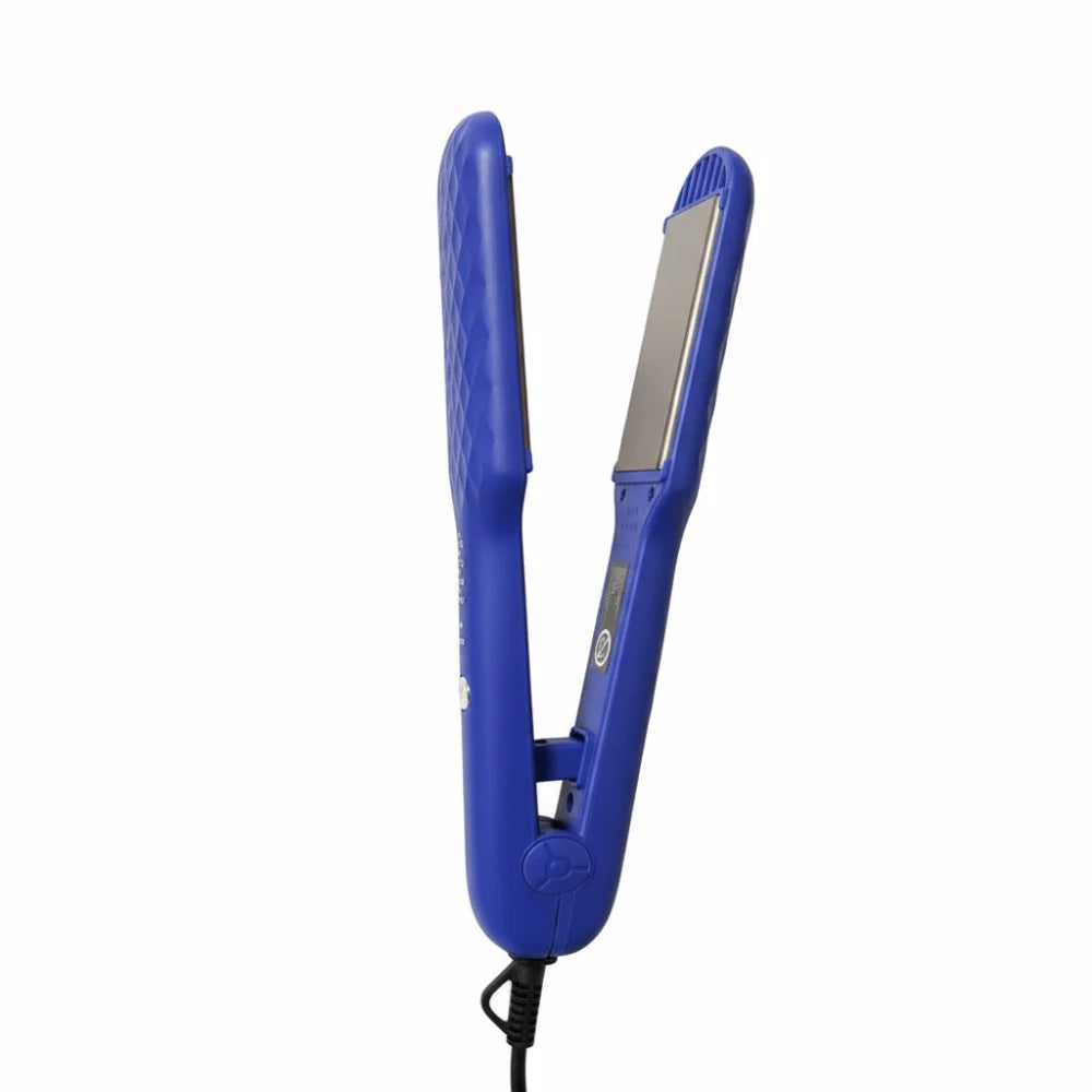 2 in 1 Quick Heat Hair Straightener Portable Temperature Control Electric Curling Iron Intelligent Hair Crimper Iron Salon