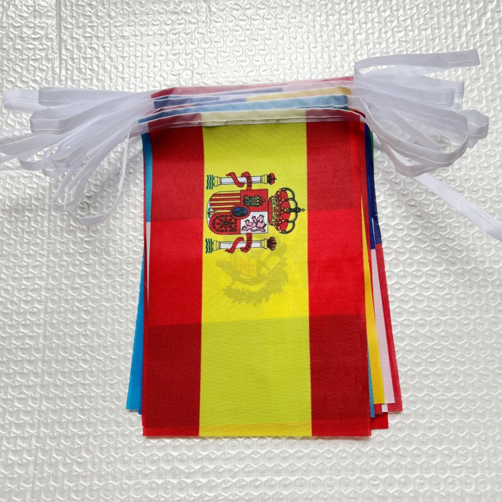 Latin America Countries Flags,14x21cm21pcs/set Latin America Countries Flags ,Spanish Language Speaking Assorted Latino Flag