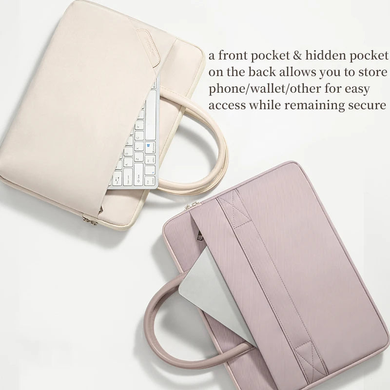 Laptop Bag 13.3 inch for MacBook Air/Pro 13 14 M4 HP Dell XPS ASUS VivoBook Lenovo Thinkpad Xiaomi Notebook Handbag 15.6 16 inch