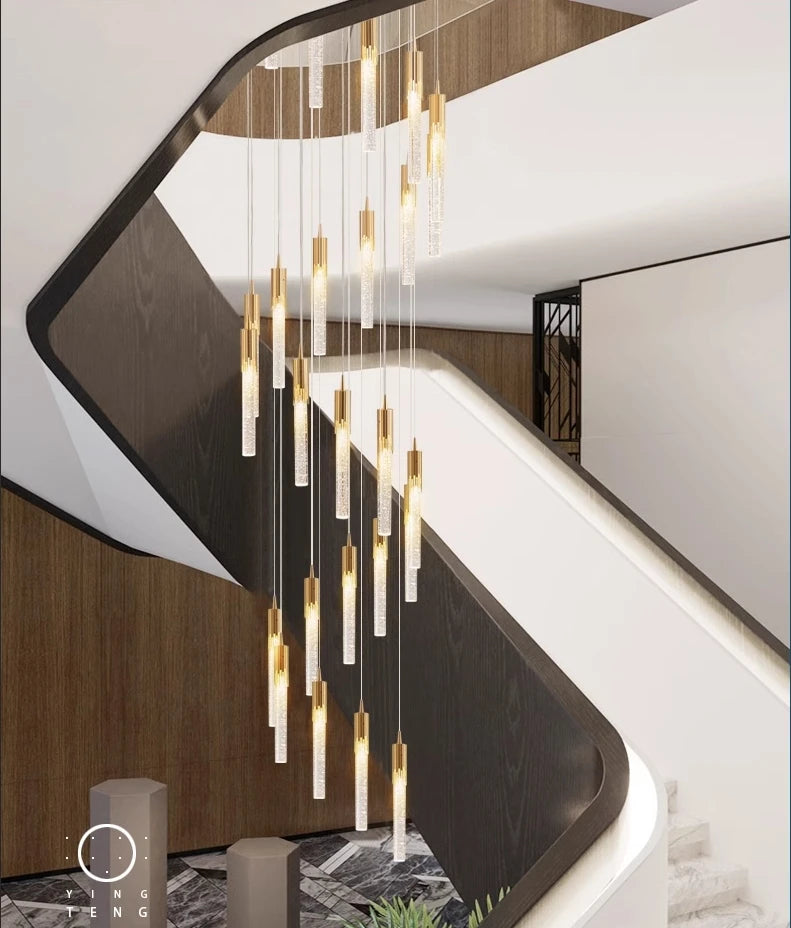 Modern Pendant Light Fixtures Crystal Led Bar Hanging Bedside Lamps Living Room Bedroom Indoor Lighting Creative Home Decor Bar