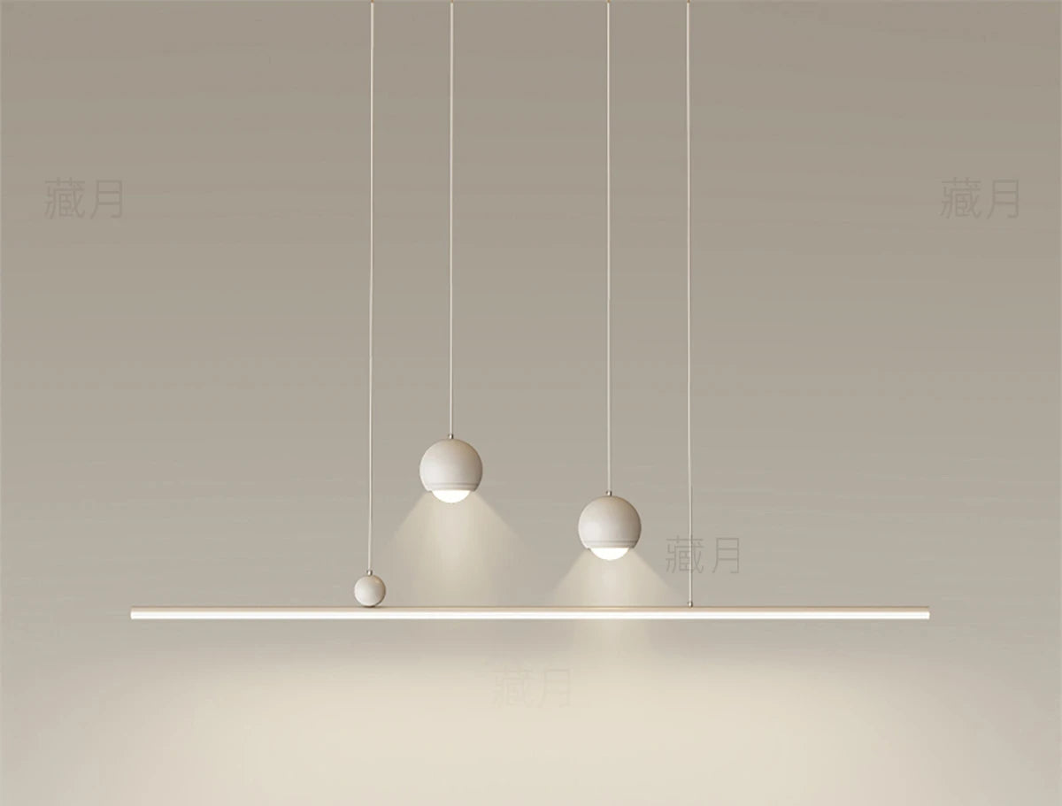 Modern Minimalist Led Pendant Light Minimalist Strip Light Home Decoration Living Room Bedroom Dining Room Light Bar Lighting
