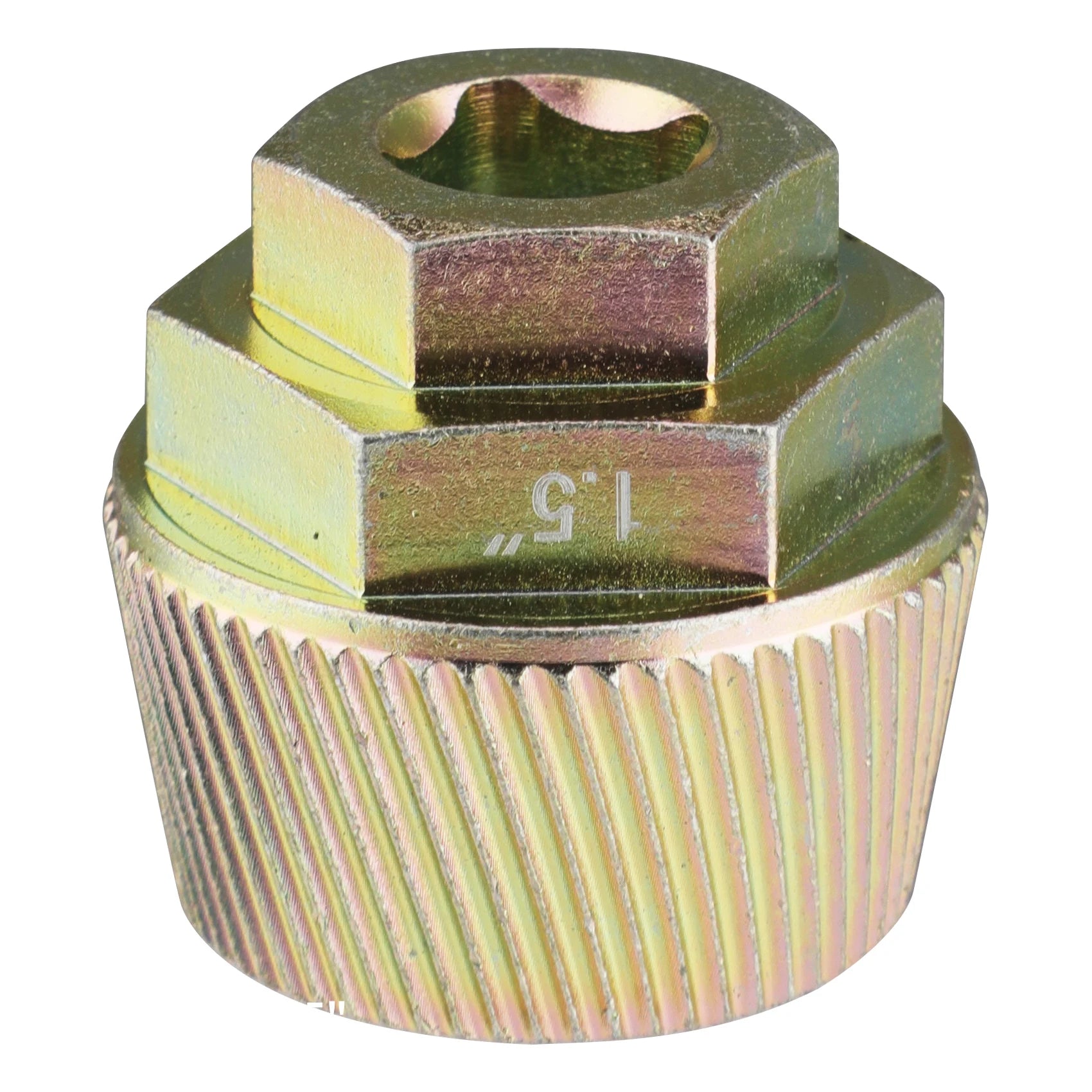 1.5" Bathtub Drain Remover Tool,Silver Plating Coating Tub Drain Extractor, Remove The Old, Broken, Stubborn, Rusted Drain