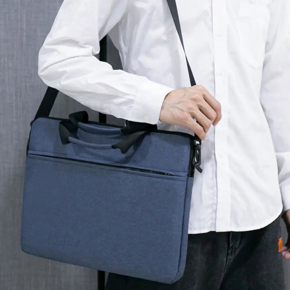 Universal Shockproof Laptop Sleeve Case Ultra Thin Large Capacity Laptop Handbag Fashion Business Notebook Cover