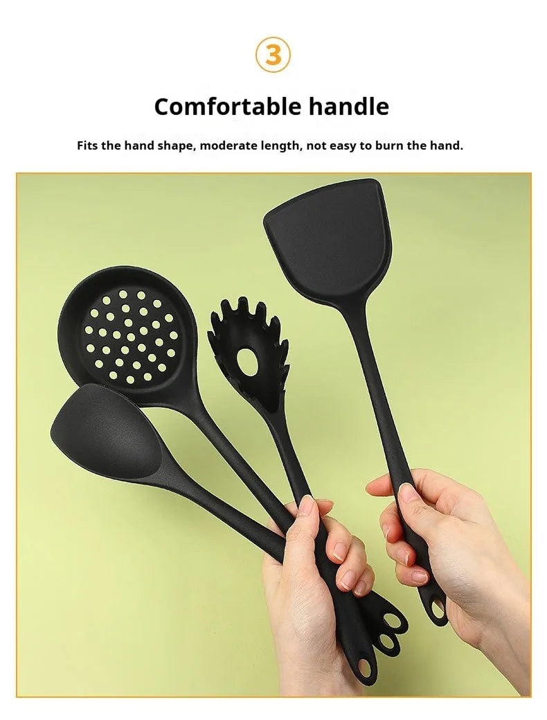 1/4/8Pcs Silicone Cooking Utensils Set, Kitchen Utensils Set for Non-stick Cookware, Dishwasher Safe Kitchen Gadgets Tools
