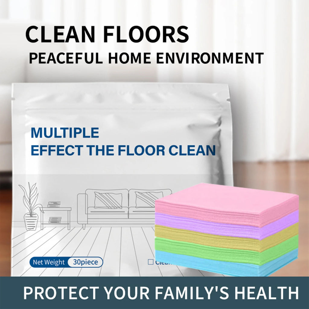 Floor Cleaner Refills Multi-Surface Deep Cleaning Sheets for Mop Deodorant Brightening Disposable Dry Wet Reusable Home Supplies