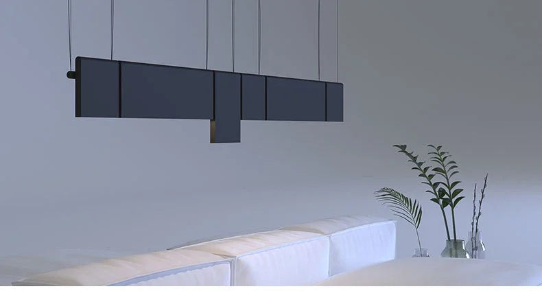 Modern Rotatable Led Chandelier Lighting Living Dining Room Pendant Lamp Home Decor Bar Office Reception Hanging Light Luminaire