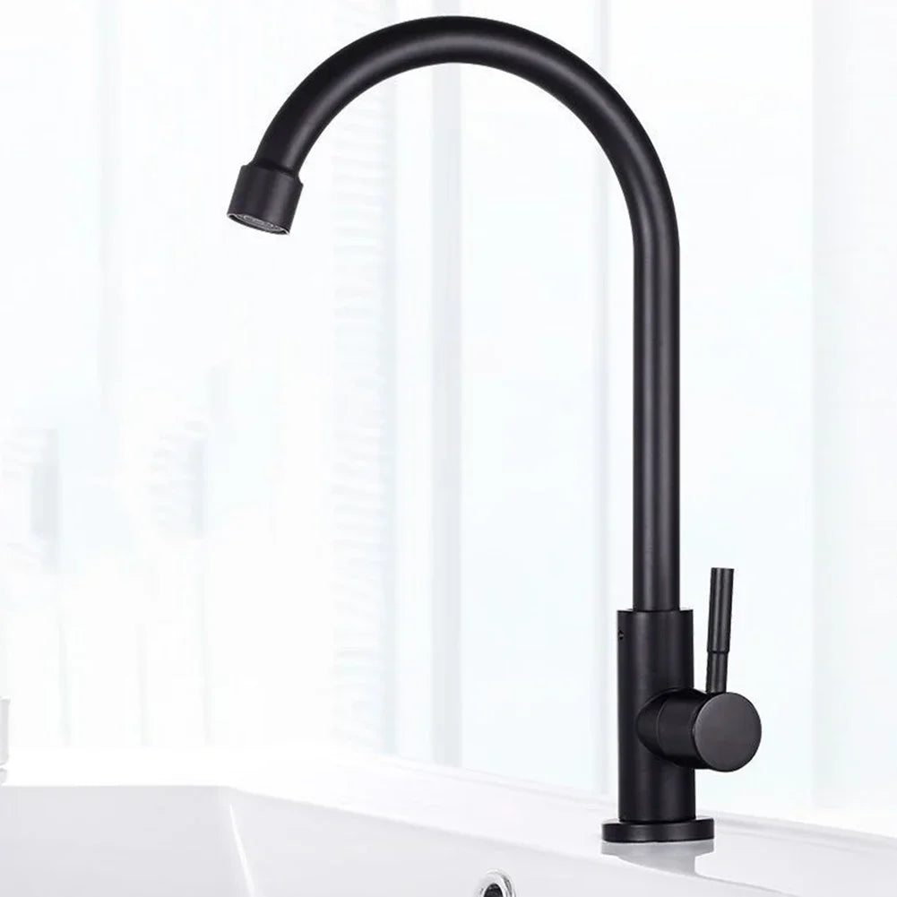 Black Kitchen Faucet Dual Function Single Handle Pull-out Mixer Hot And Cold Water Faucet Countertop Spray Head Faucet