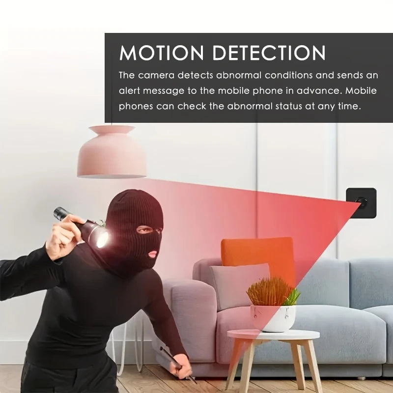 HD Mini Camera WiFi 1080P Remote Wireless Video Recorder Home House Pet Dog Kids Safety Monitoring Security For Iphone Battery