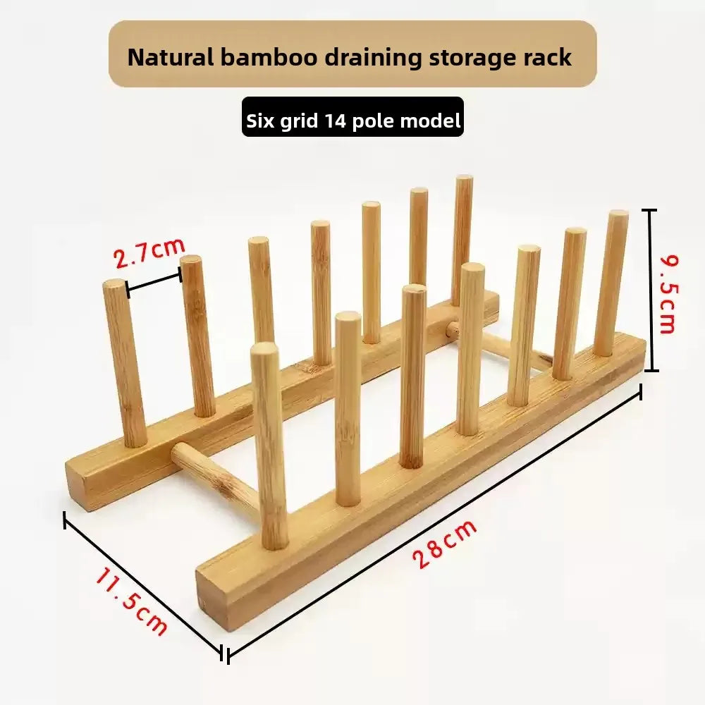 Multifunctional Cup Plate Organizer with Cutting Board Holder, Space Saving Eco-Friendly Kitchen Storage for Home & Supermarket