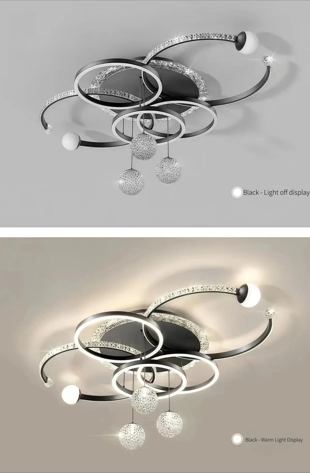 Modern Light Luxury Master Bedroom Pendant Lamp LED Creative Restaurant Lamp Villa Bedroom Interior Decoration Lighting Fixtures