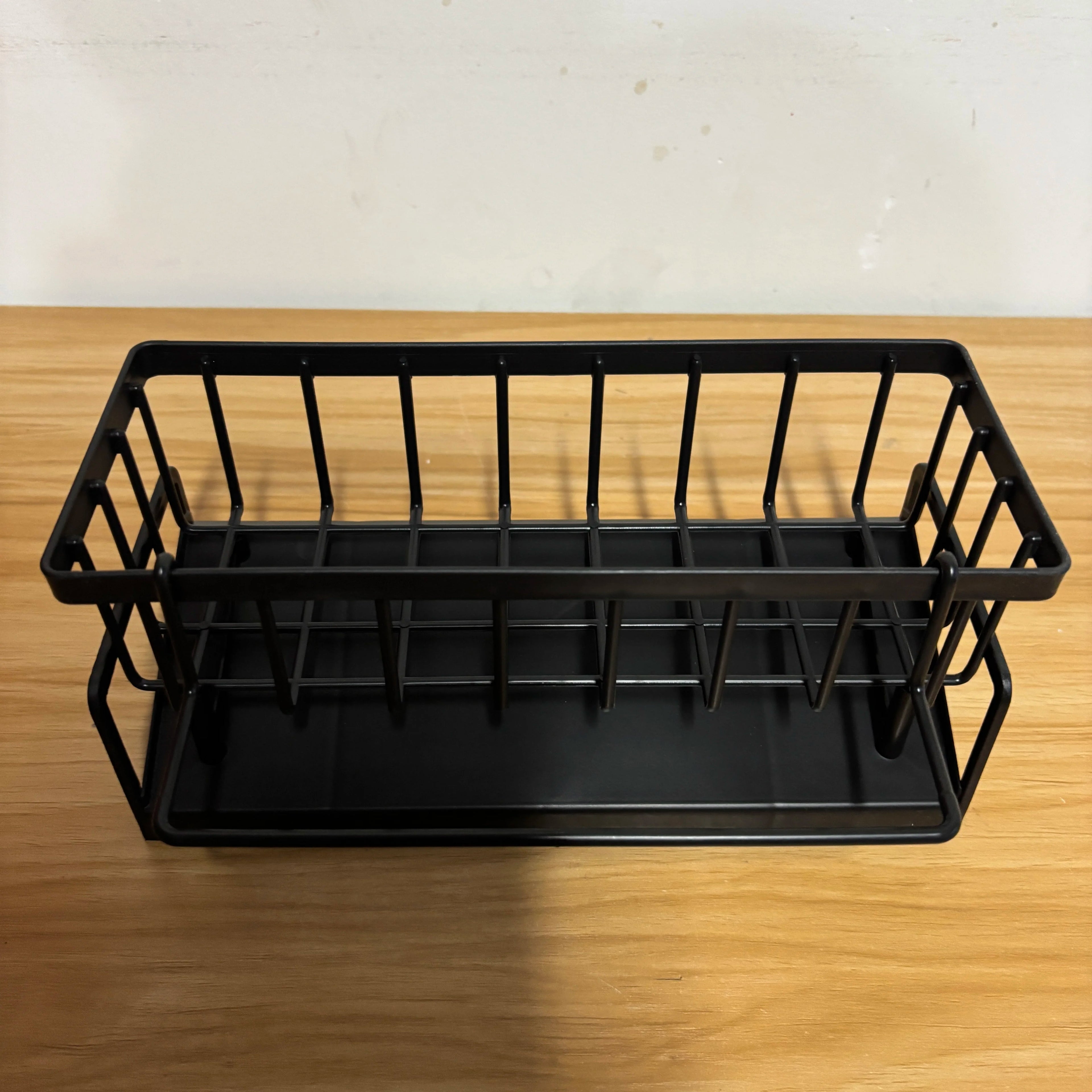 Kitchen Spice Storage Shelf with Drainage Rack, Installation Sink Organizer, Tap-Mounted Shelf for Home Kitchen Accessories