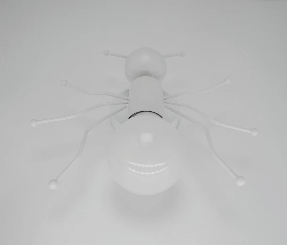 Modern LED  Wall Lamp Nordic Cartoon Doll Wall Lights  American Creative Metal Robot Sconce for Kids Baby Room Living Bedroom