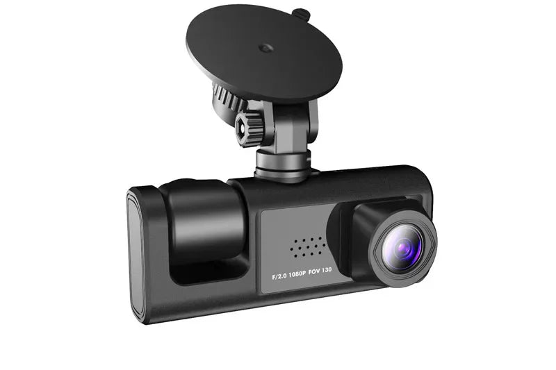 3 Camera Lens Car DVR 3-Channel Dash Cam HD 1080P Dash Camera Dual Lens Dashcam Video Recorder Black Box dash camera car dvr
