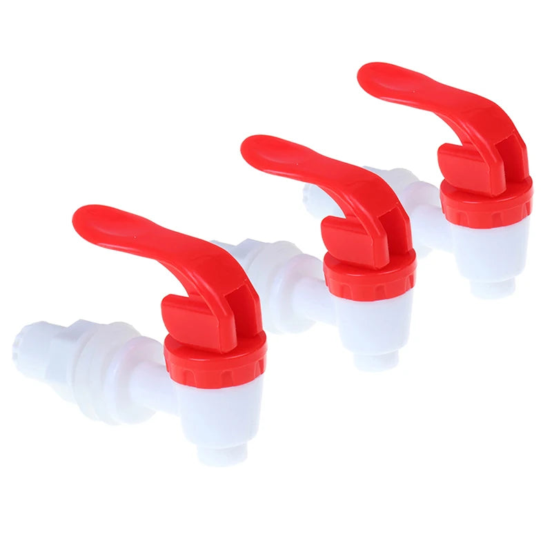 1 PC Push Type Plastic Water Dispenser Faucet Tap Replacement Home Essential Drinking Fountains Parts Bibcocks Accessories